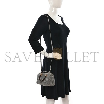 FENDI MINI BY THE WAY TOP HANDLE BOSTON GHIACCIO 8BS067ALP2F1CKX (17*12*8cm)